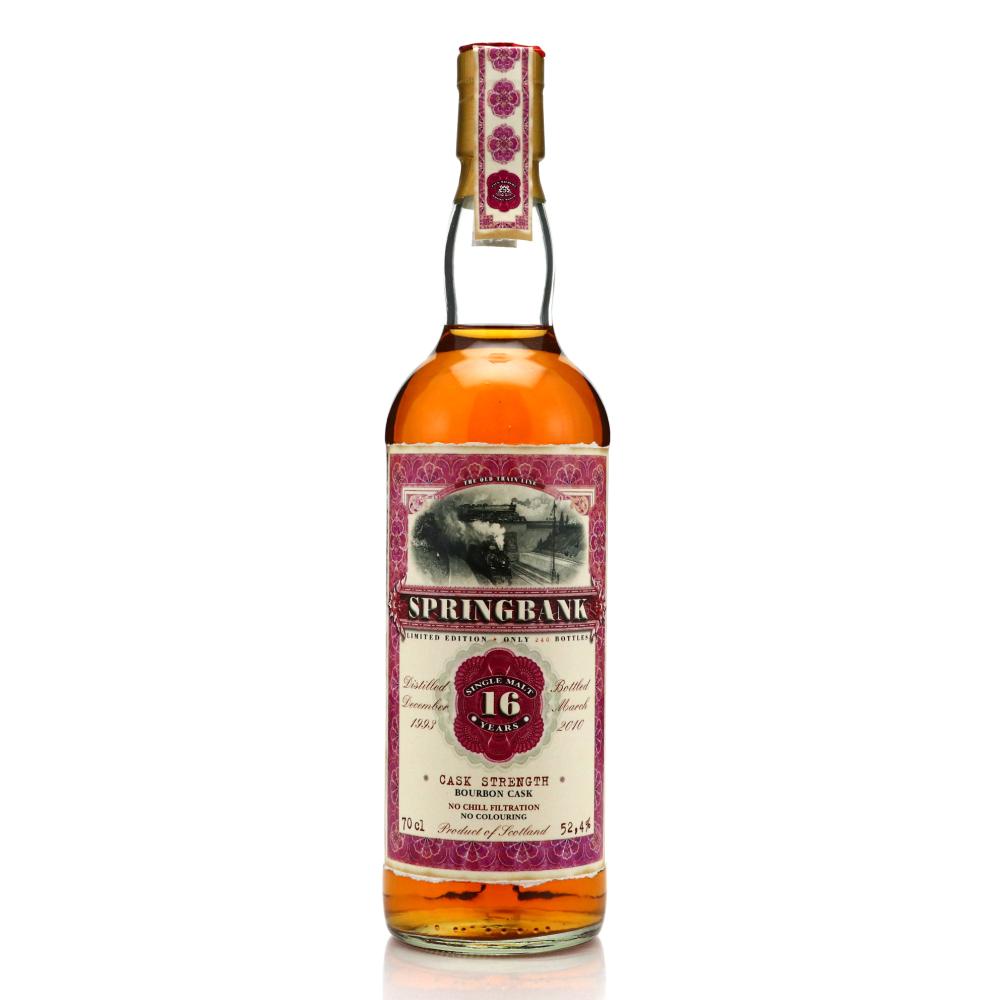 Springbank 1993 Jack Wiebers 16 Year Old / Old Train Line