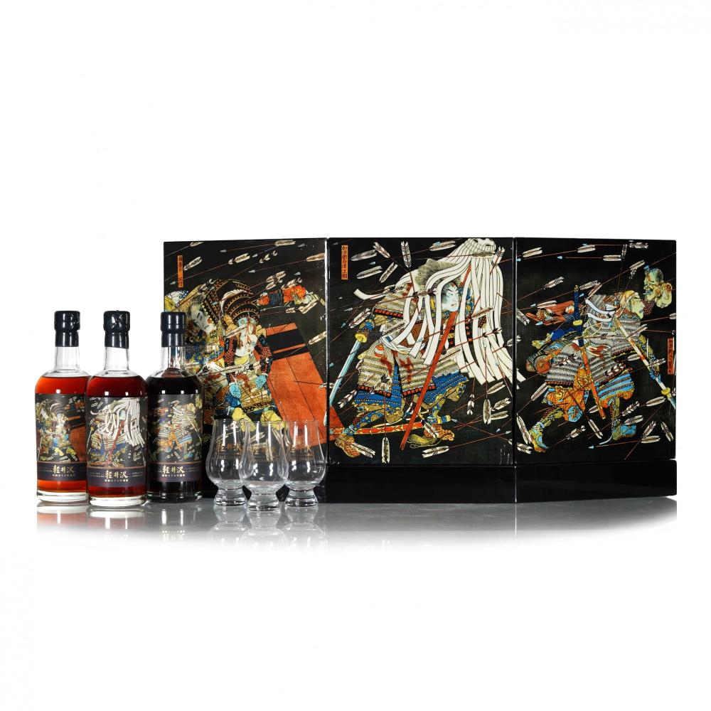 Karuizawa 1980-1982 Single Cask Samurai Collection 2015 3 x 70cl