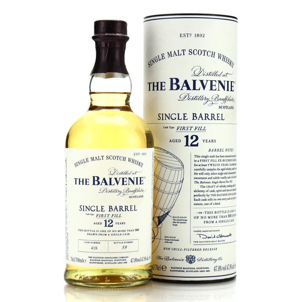 Balvenie 12 Year Old First Fill Single Barrel #418