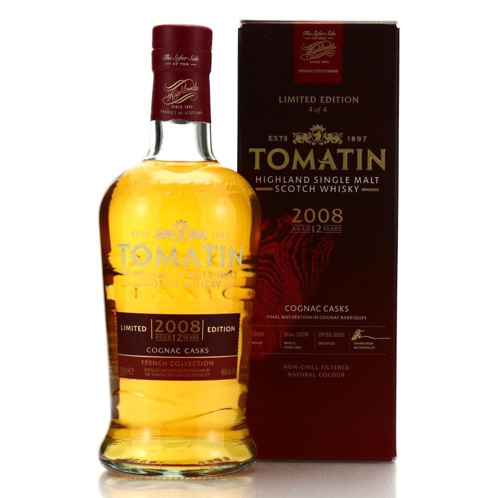 Tomatin 2008 Cognac Casks 12 Year Old / French Collection #4