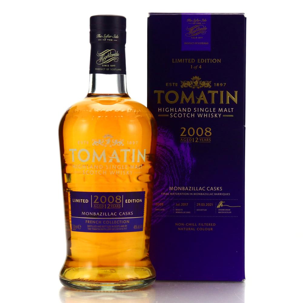 Tomatin 2008 Monbazillac Casks 12 Year Old / French Collection #1