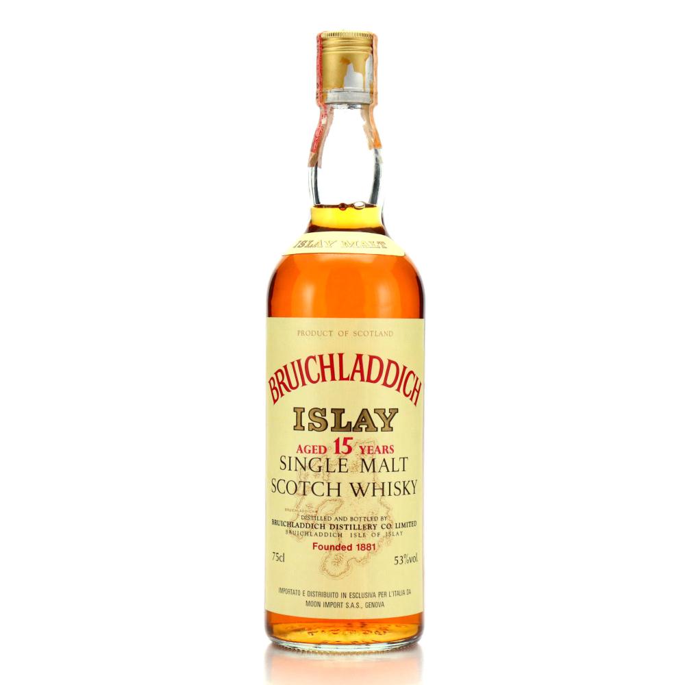 Bruichladdich 15 Year Old Cask Strength 1980s / Moon Import