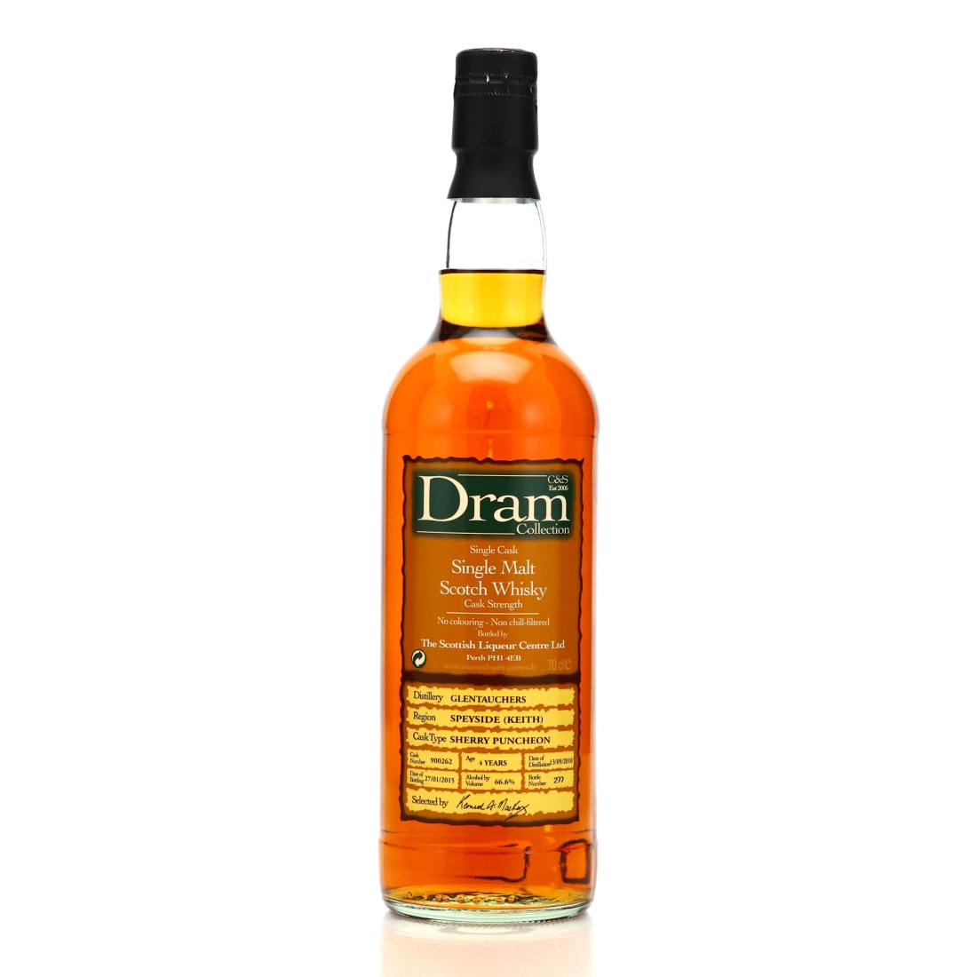 Glentauchers 2010 Dram Collection 5 Year Old