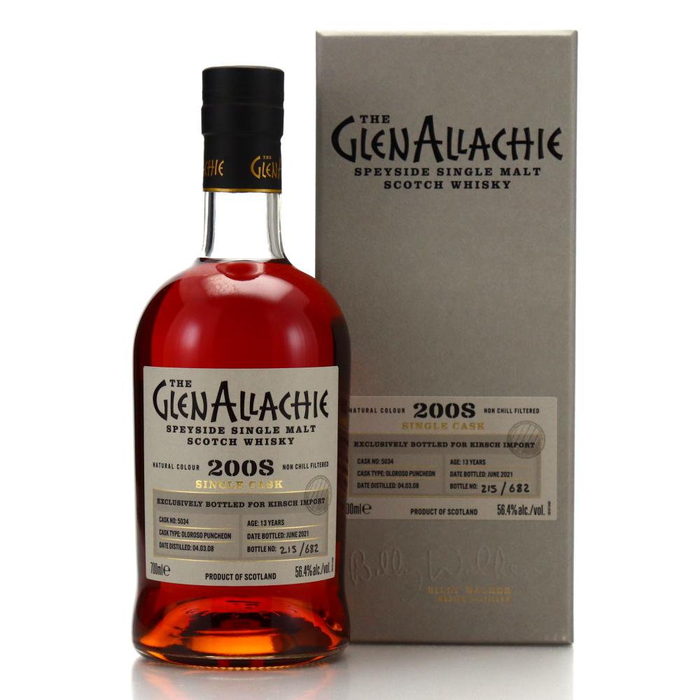 Glenallachie 2008 Single Oloroso Cask 13 Year Old #5034 / Kirsch Import
