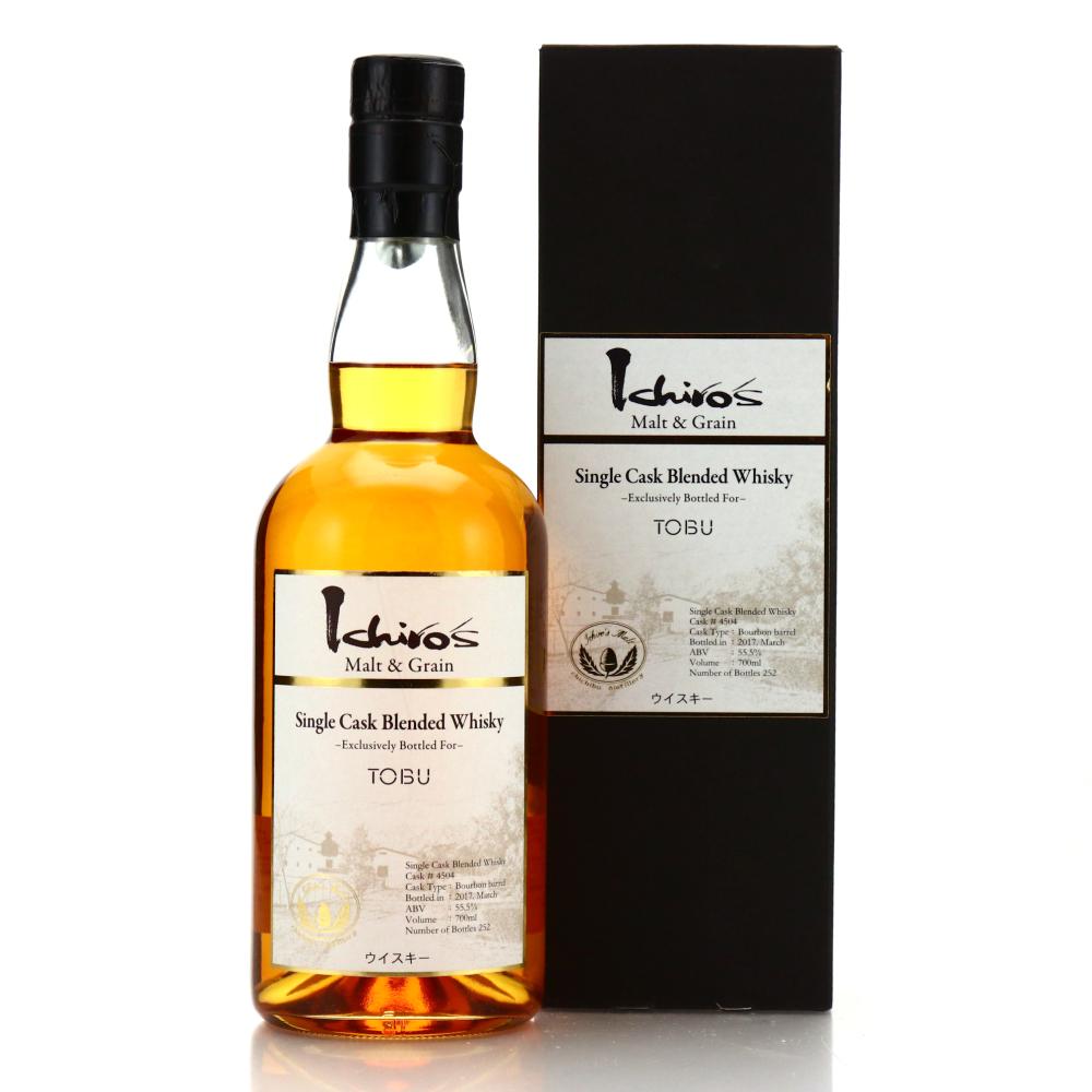Ichiro's Malt and Grain Single Bourbon Cask #4504 / Tobu