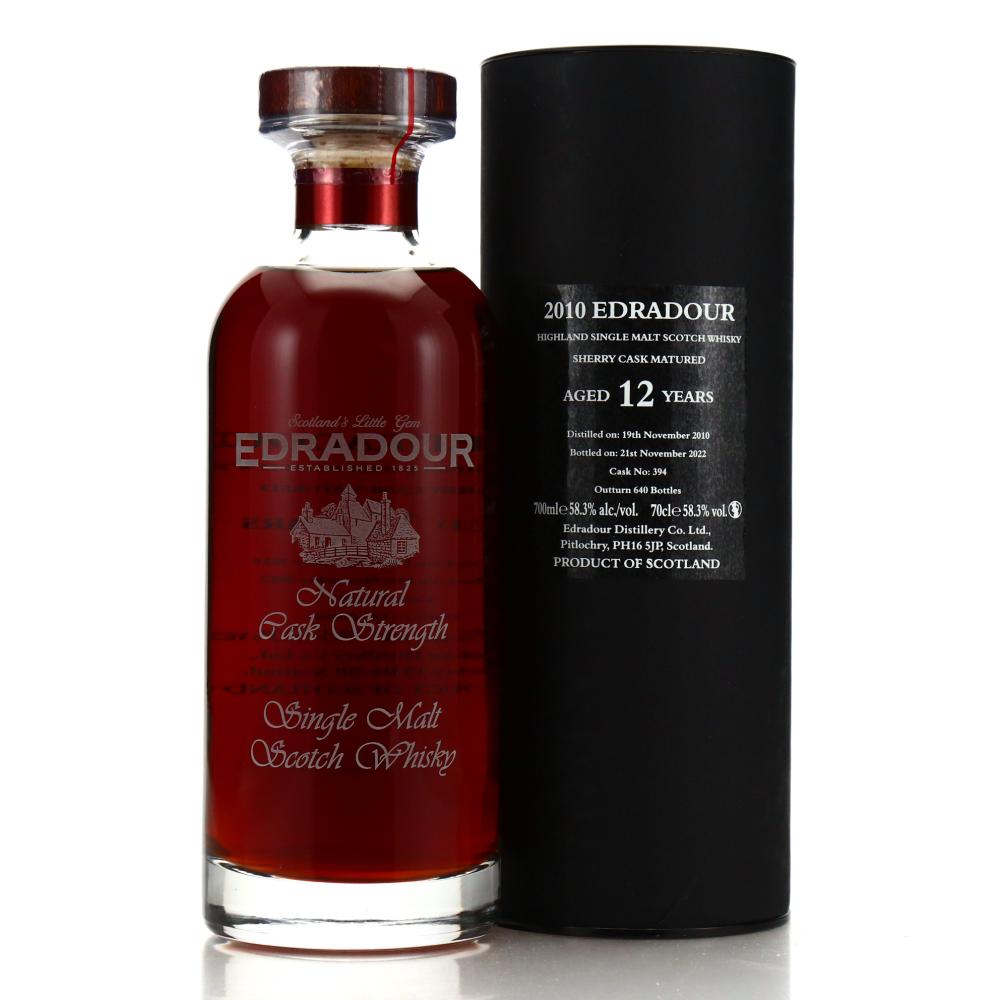 Edradour 2010 Single Cask 12 Year Old #394