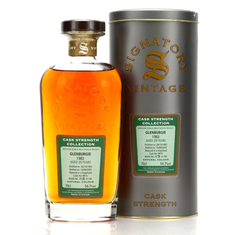 Glenburgie 1983 Signatory Vintage 25 Year Old Cask Strength