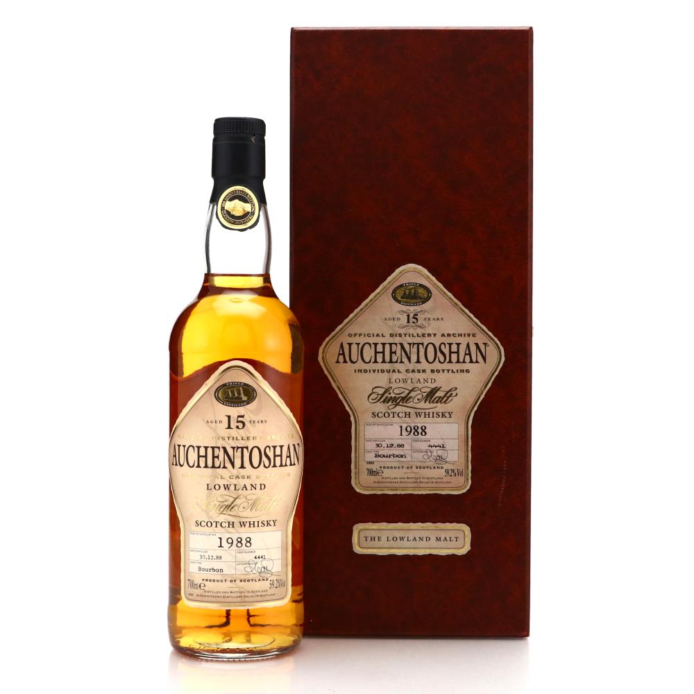 Auchentoshan 1988 Single Bourbon Cask 15 Year Old #4441