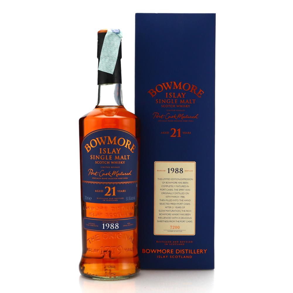 Bowmore 1988 Port Cask Matured 21 Year Old