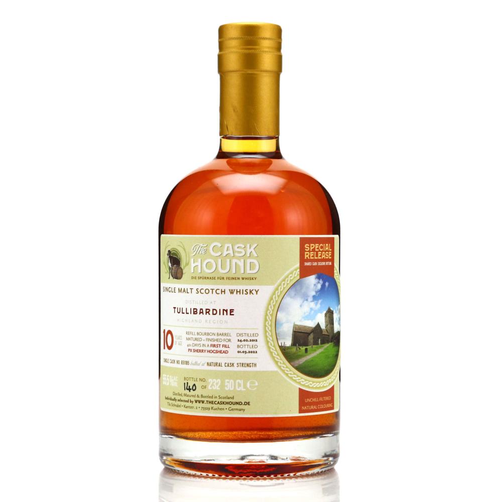 Tullibardine 2012 Cask Hound 10 Year Old Cask 50cl