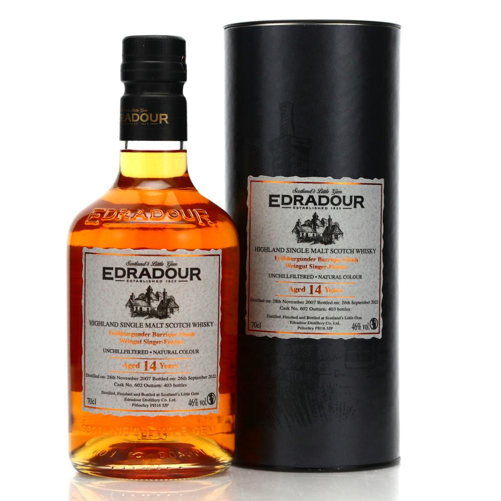 Edradour 2007 Single Fruhburgunder Cask Finish 14 Year Old #602