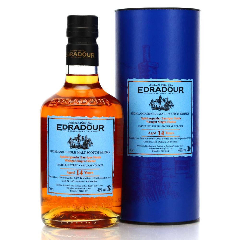 Edradour 2007 Single Spatburgunder Cask Finish 14 Year Old #601