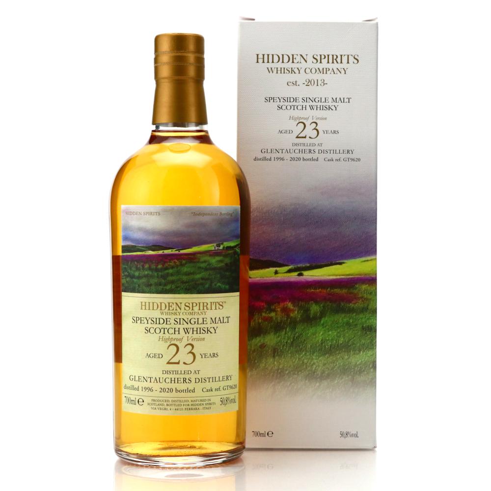 Glentauchers 1996 Hidden Spirits 23 Year Old