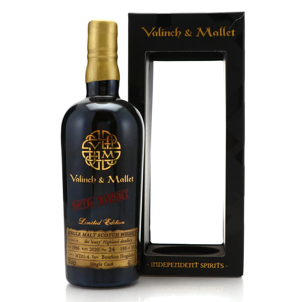Clynelish 1996 Valinch and Mallet 24 Year Old 100th Whisky