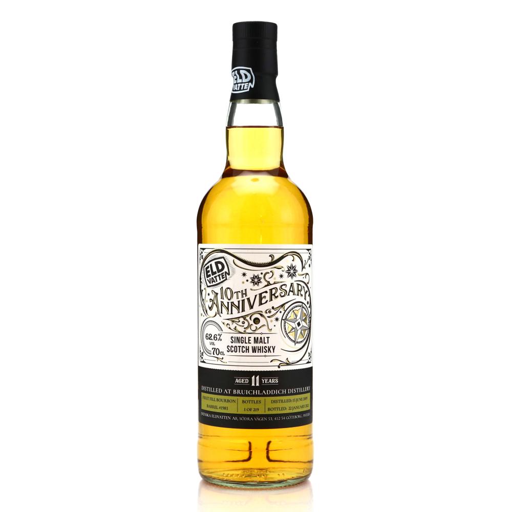 Bruichladdich 2009 Svenska Eldvatten 11 Year Old / 10th Anniversary
