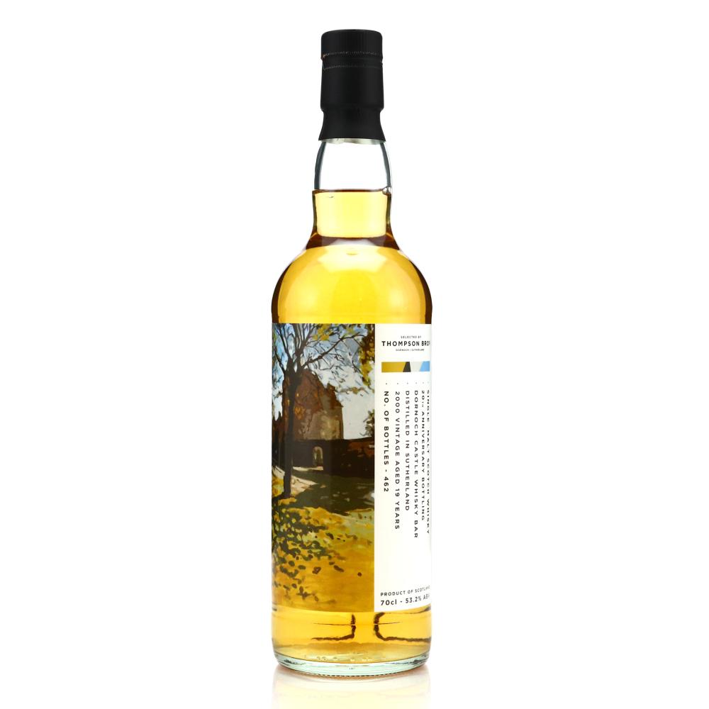 Clynelish 2000 Thompson Brothers 19 Year Old / Dornoch Castle 20th Anniversary