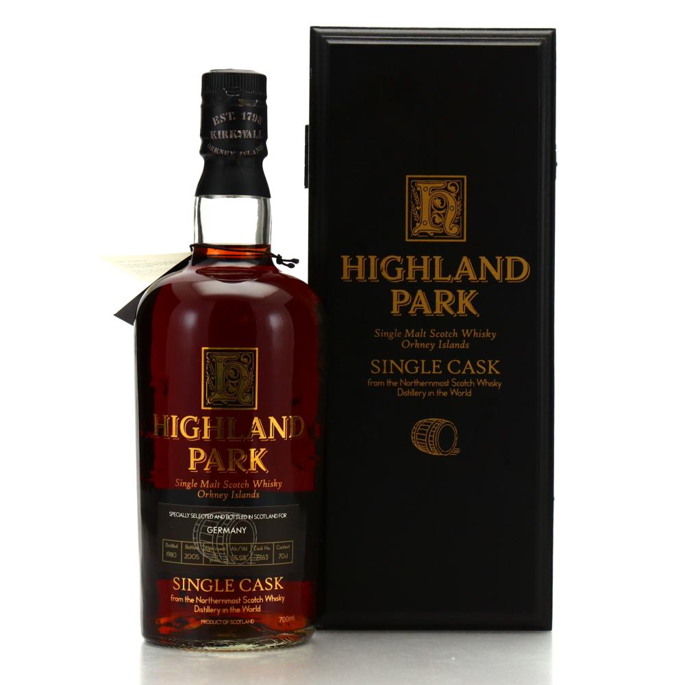 Highland Park 1980 Single Cask 25 Year Old #7363 / Germany