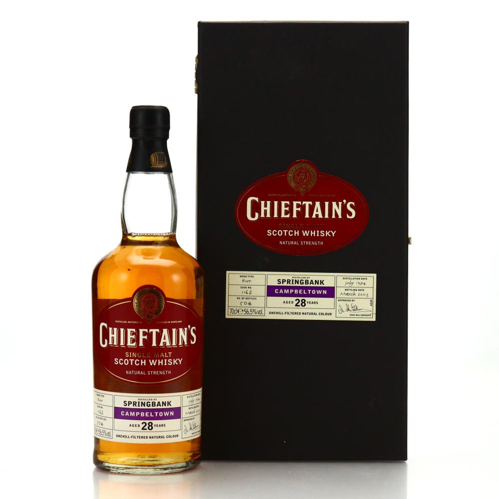 Springbank 1974 Chieftain's 28 Year Old