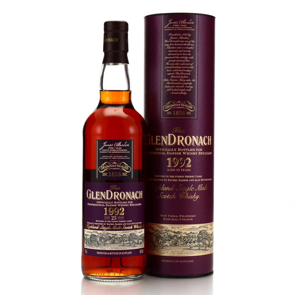 Glendronach 1992 Sherry Casks 25 Year Old / Danish Retailers