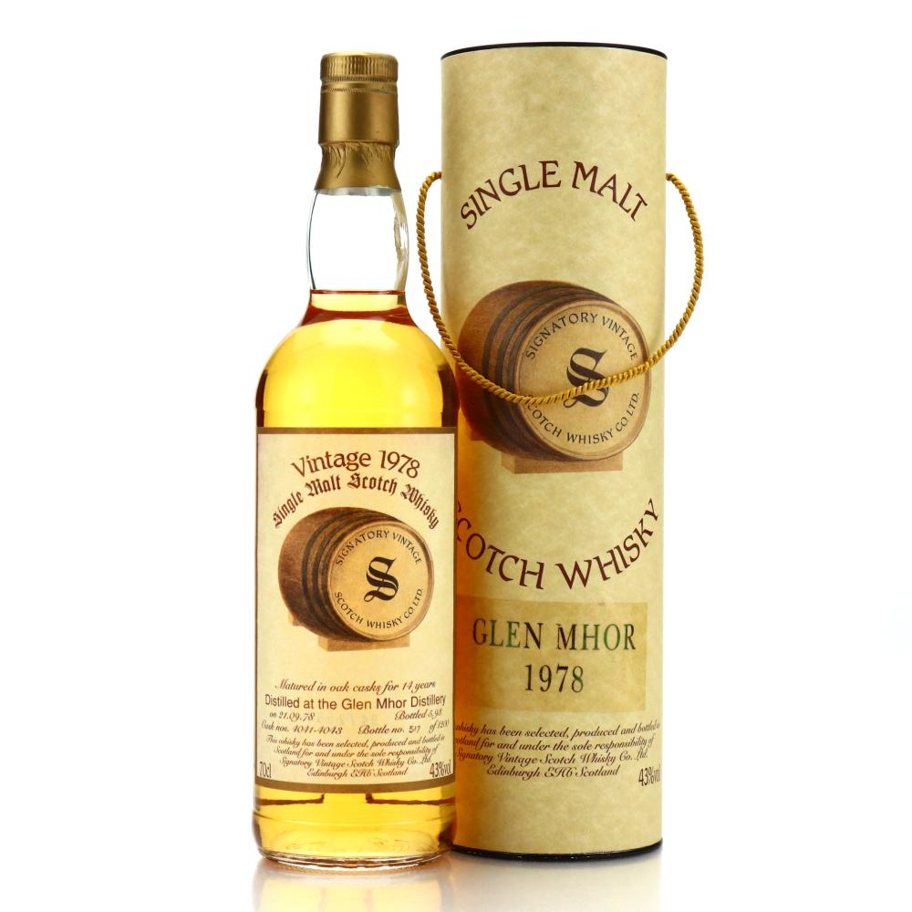 Glen Mhor 1978 Signatory Vintage 14 Year Old