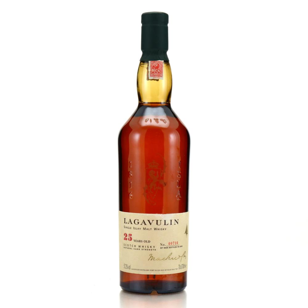 Lagavulin 25 Year Old Cask Strength 2002 Release