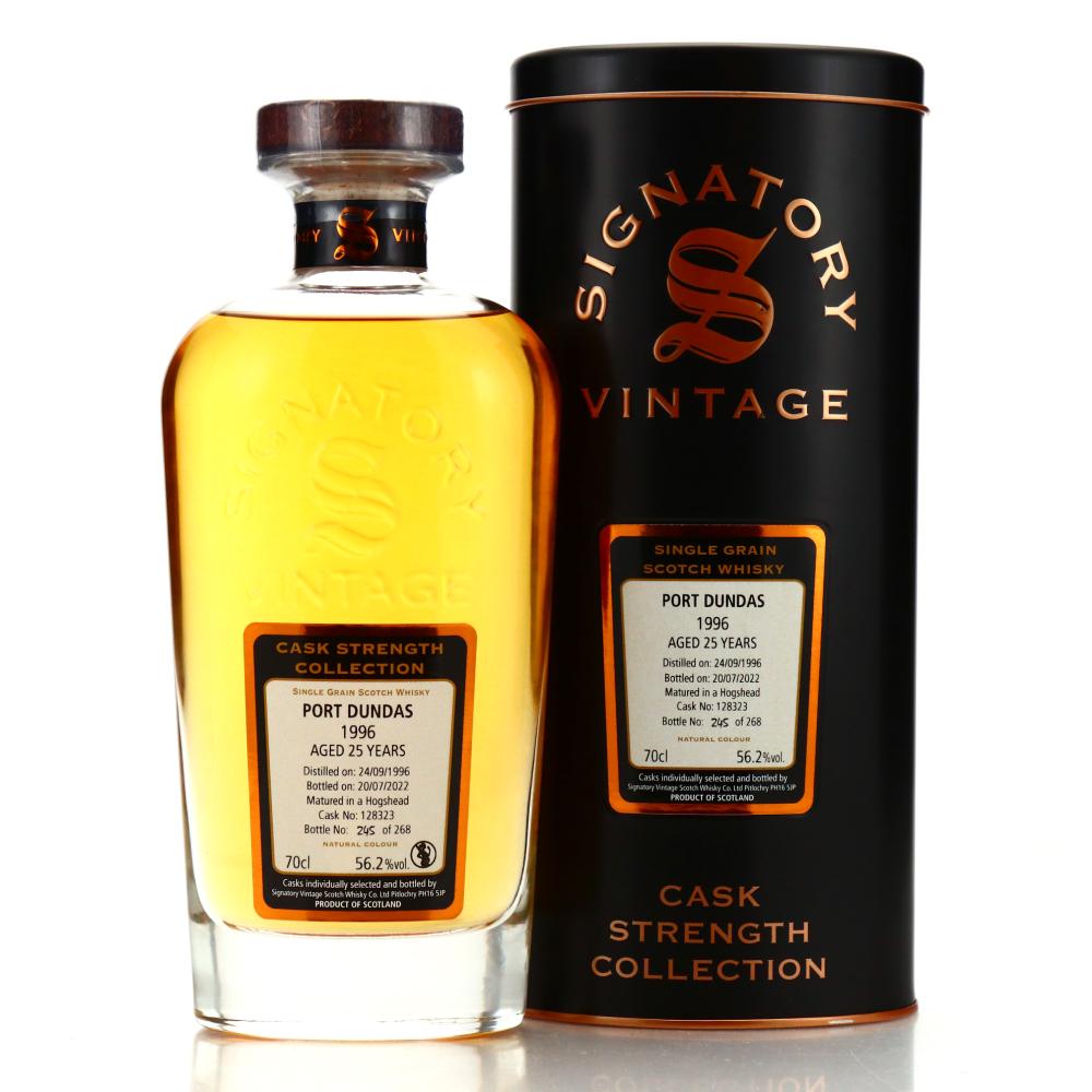 Port Dundas 1996 Signatory Vintage 25 Year Old Cask Strength