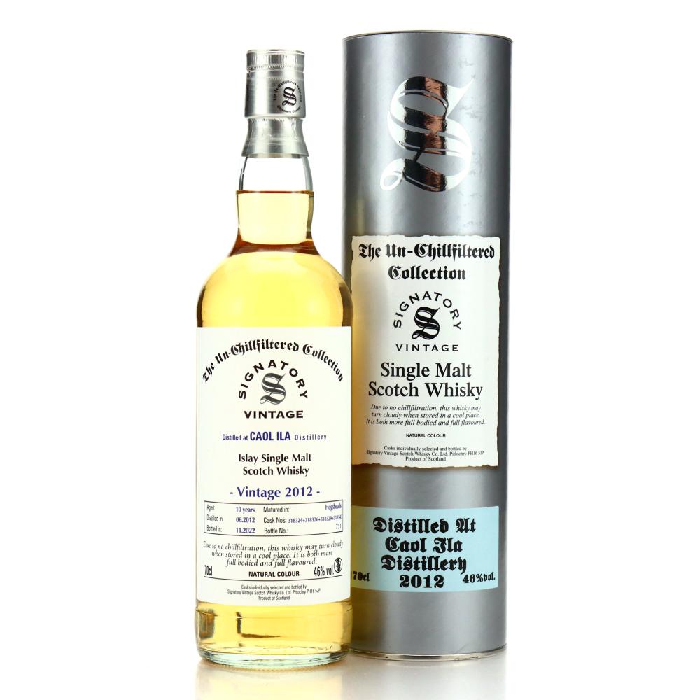 Caol Ila 2012 Signatory Vintage 10 Year Old