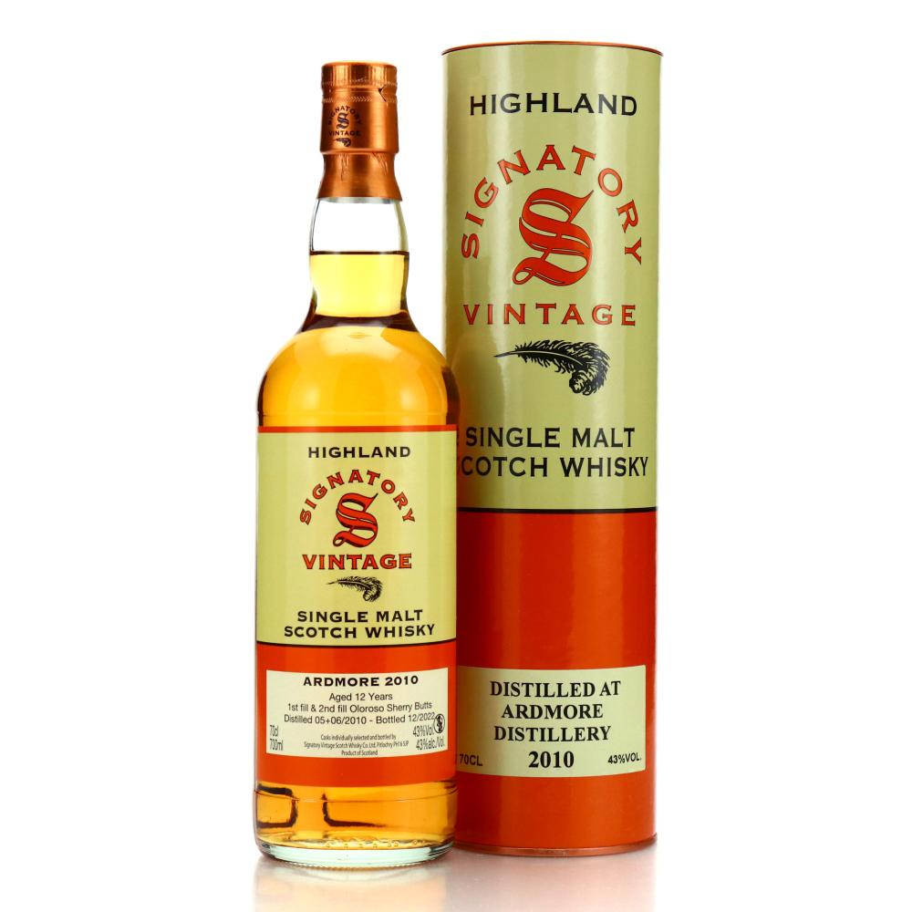 Ardmore 2010 Signatory Vintage 12 Year Old​