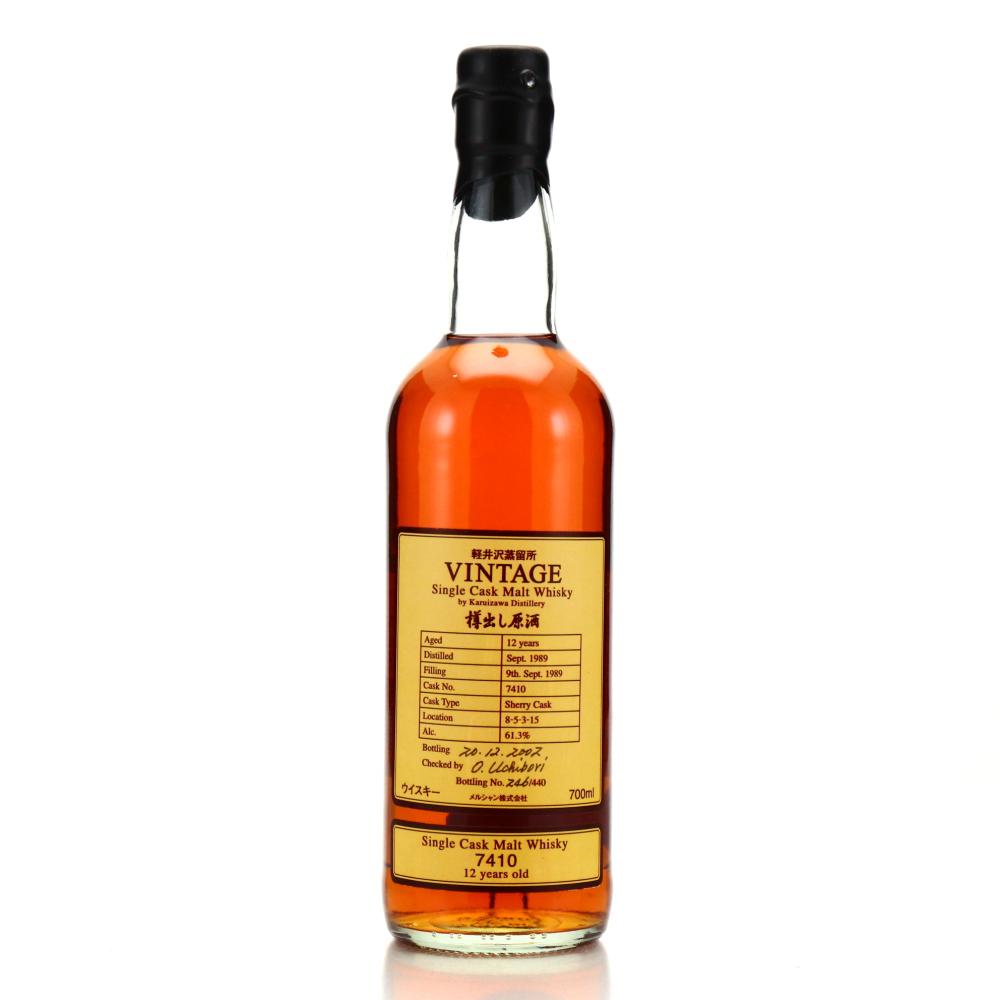 Karuizawa 1989 Single Cask 12 Year Old #7410