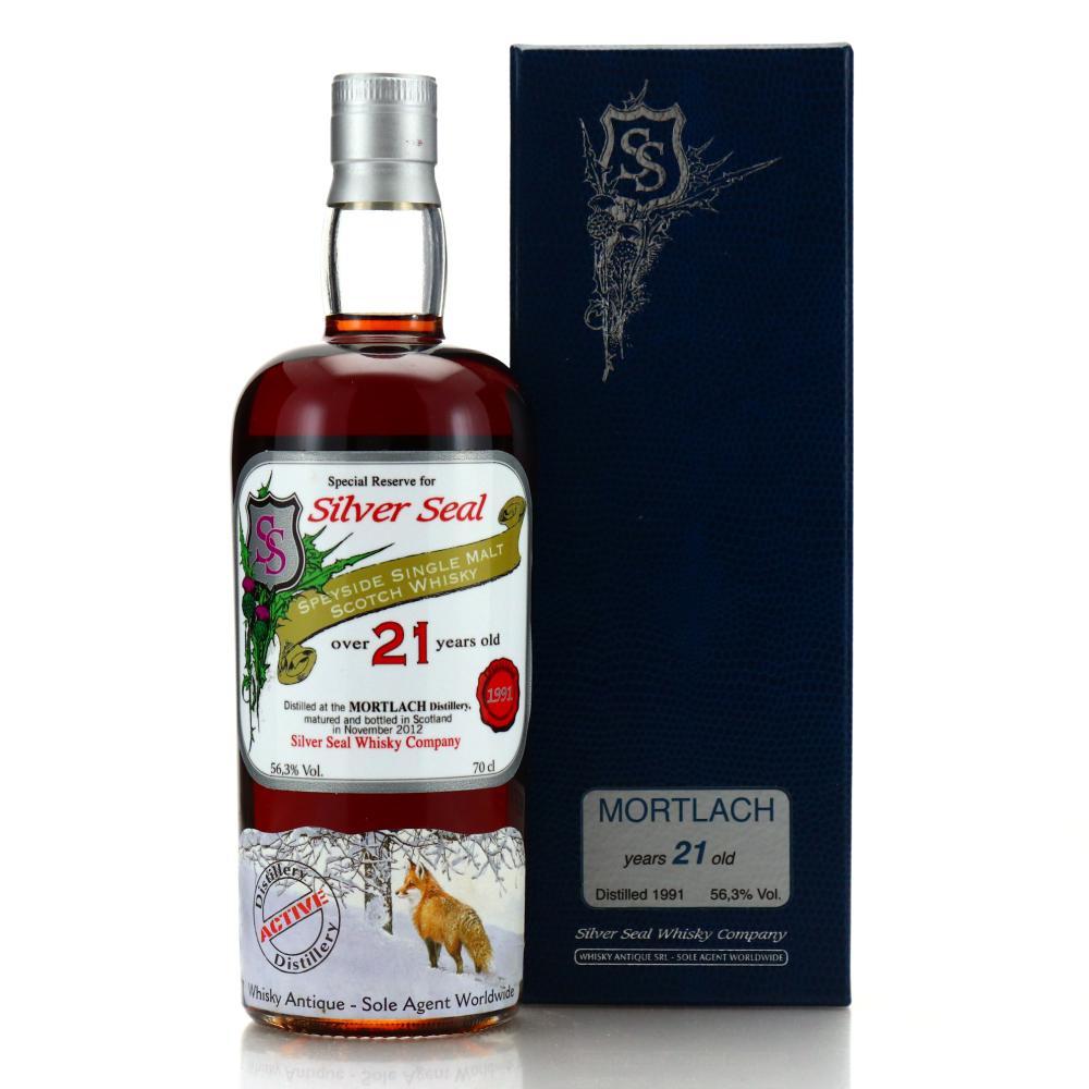 Mortlach 1991 Silver Seal 21 Year Old