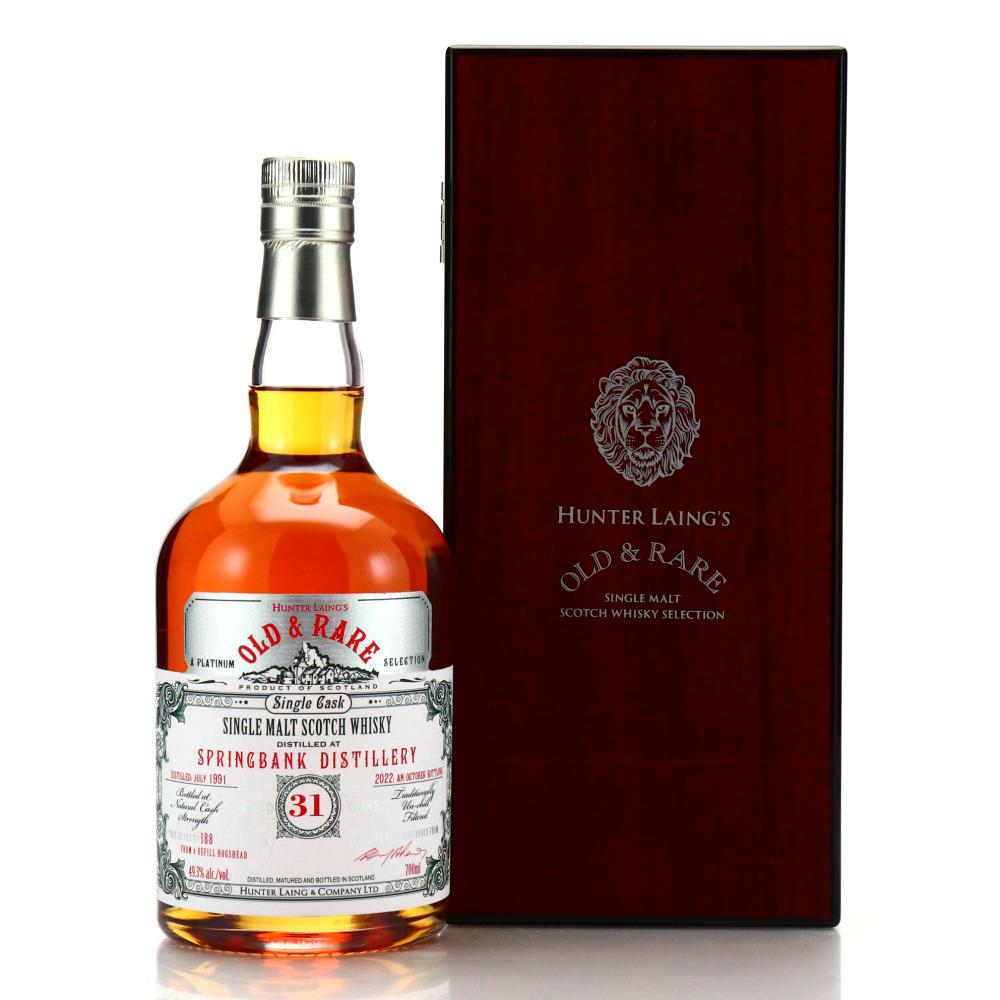Springbank 1991 Douglas Laing 31 Year Old / Old and Rare