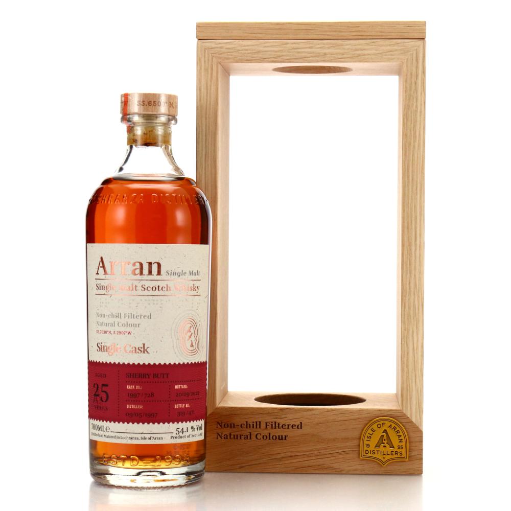 Arran 1997 Single Sherry Cask 25 Year Old #728