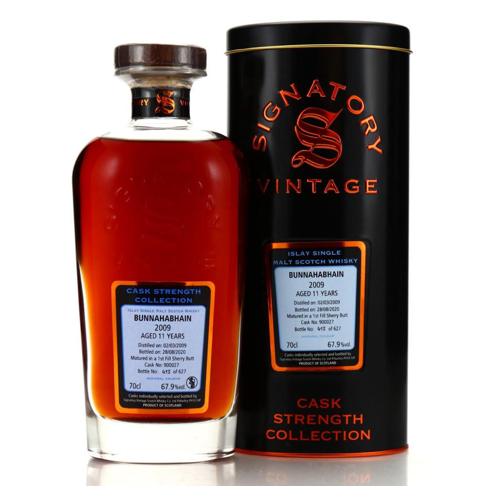 Bunnahabhain 2009 Signatory Vintage 11 Year Old Cask Strength