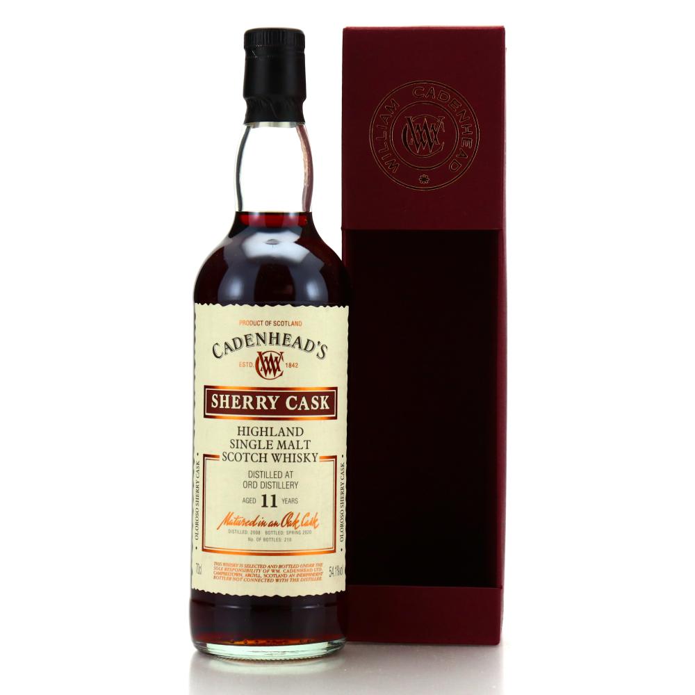 Glen Ord 2008 Cadenhead's 11 Year Old Sherry Cask