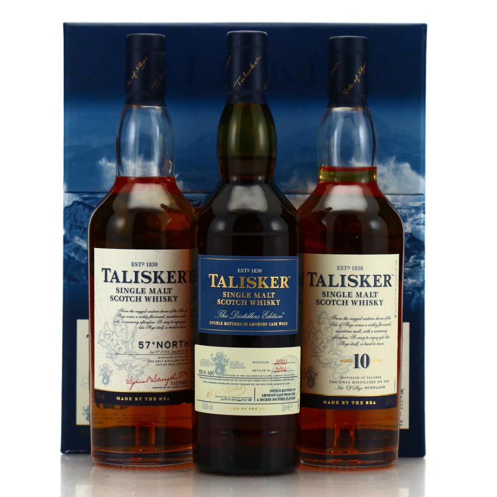 Talisker Gift Pack 3 x 20cl / Including Distillers 2003 Edition