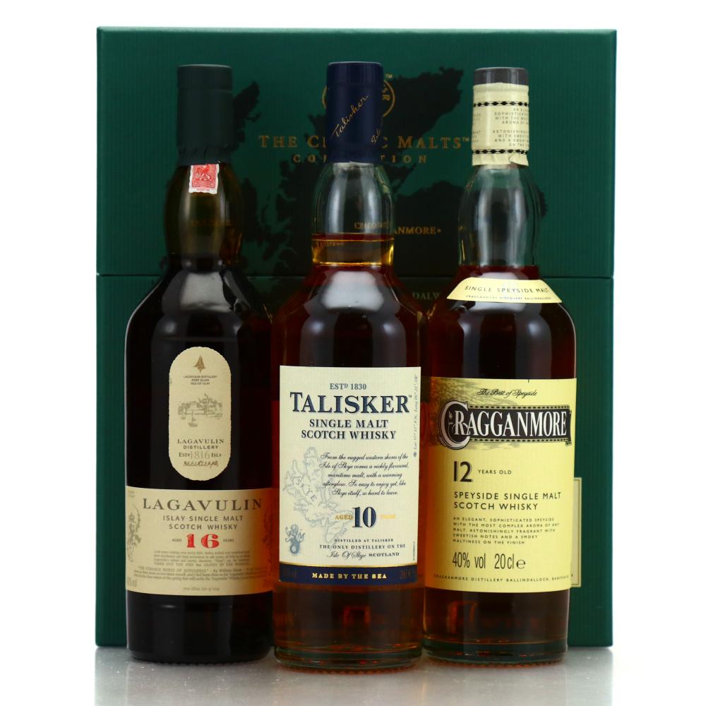 Classic Malts Collection 3 x 20cl / Lagavulin, Talisker, Cragganmore