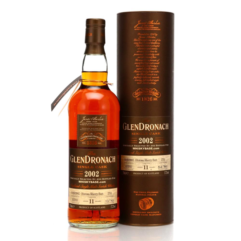 Glendronach 2002 Single Oloroso Cask 11 Year Old #2751