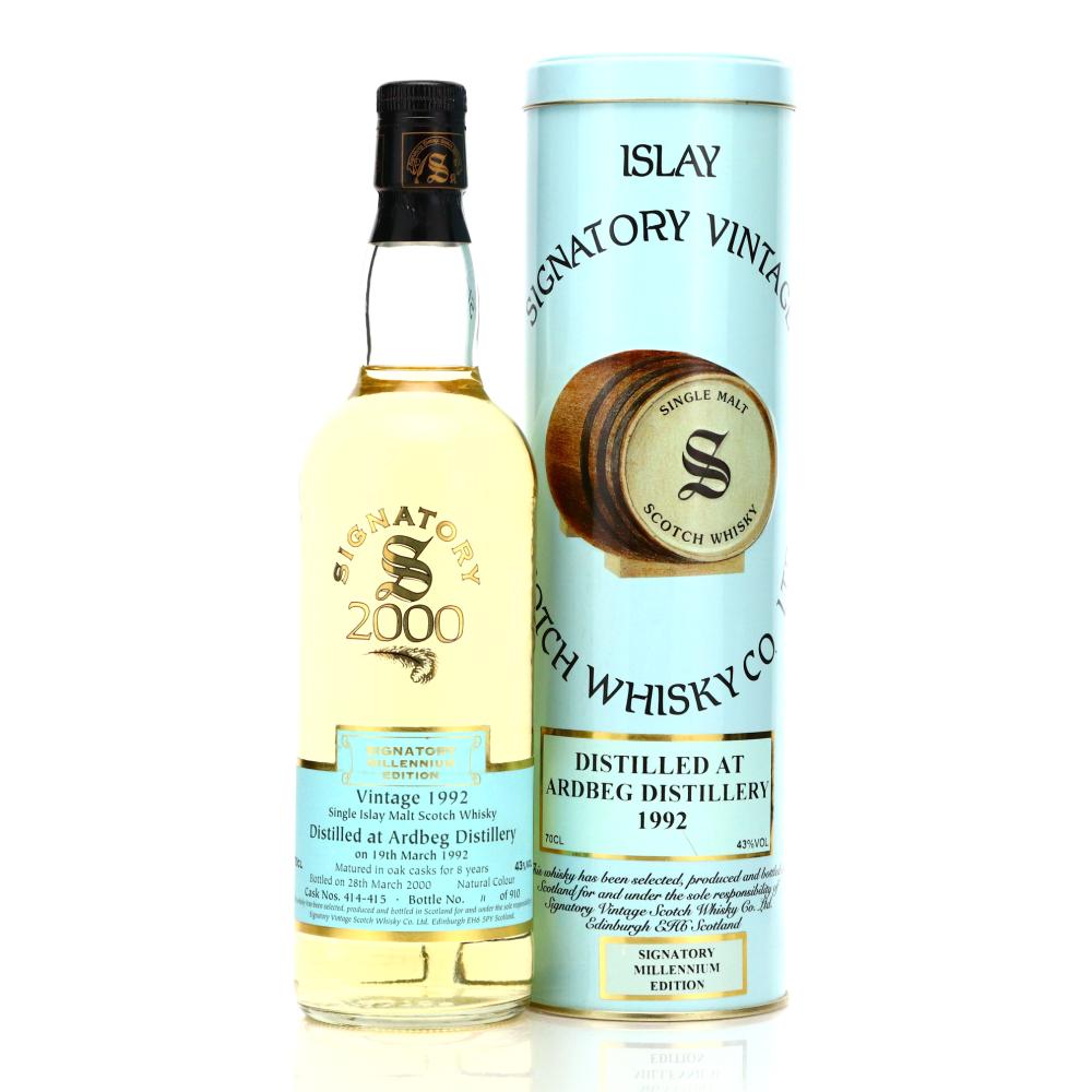 Ardbeg 1992 Signatory Vintage 8 Year Old / Millennium Edition
