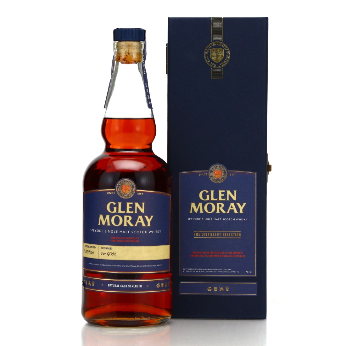 Glen Moray 2005 Hand Filled Cask #5419 / Burgundy