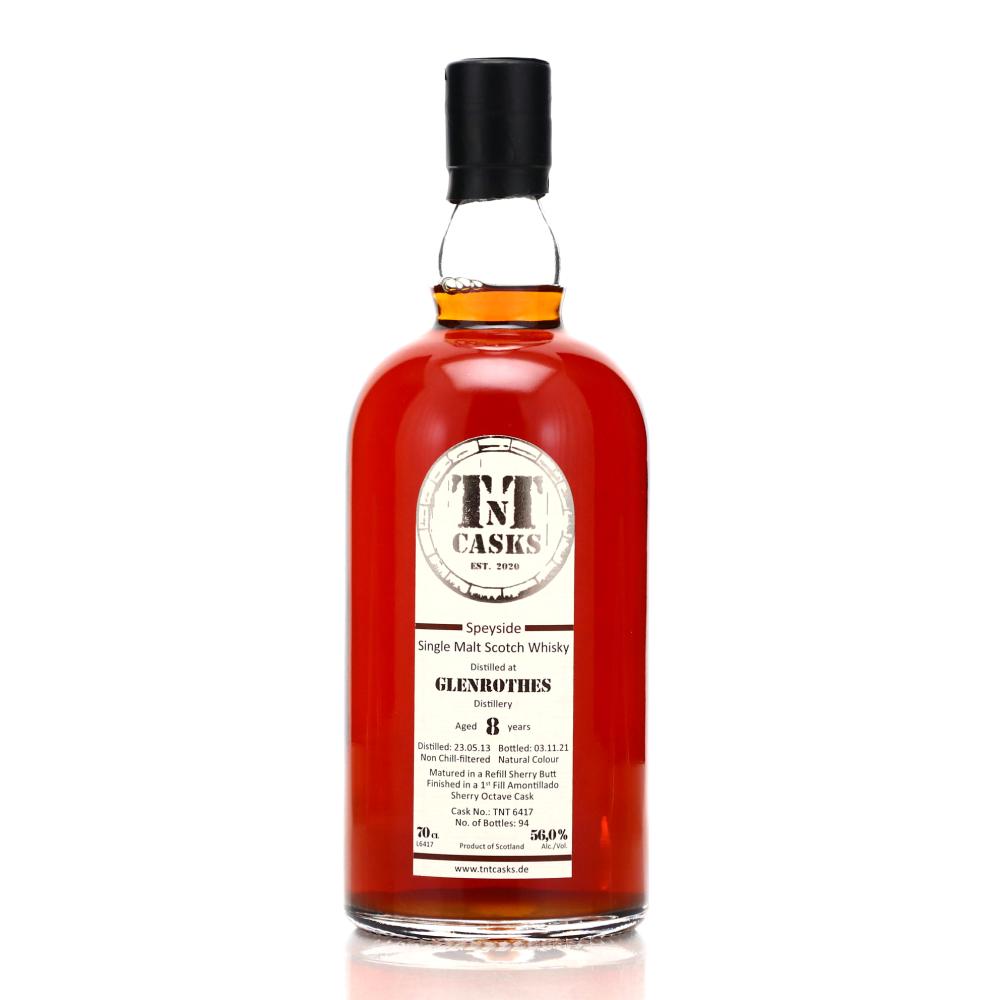 Glenrothes 2013 TnT Casks 8 Year Old