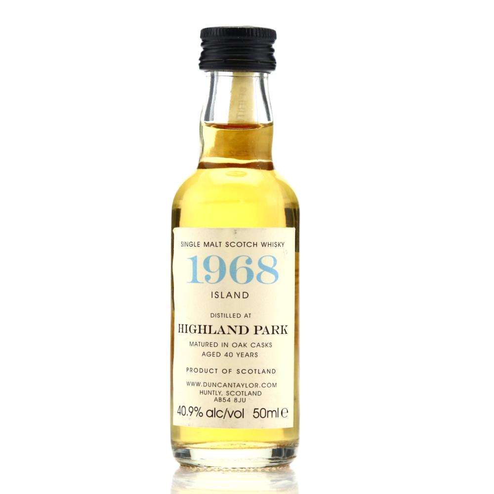 Highland Park 1968 Duncan Taylor 40 Year Old Miniature