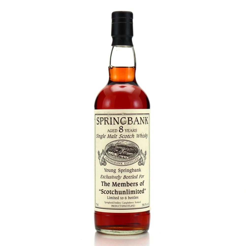 Springbank 1996 Private Cask 8 Year Old #76 / Scotchunlimited