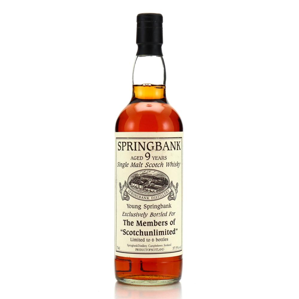 Springbank 1995 Private Cask 9 Year Old #69 / Scotchunlimited