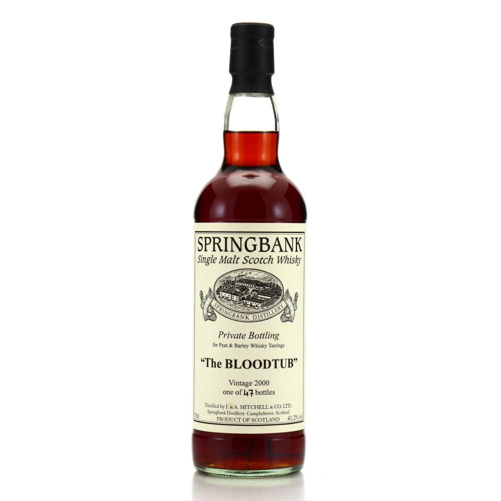 Springbank 2000 Private Bottling 'The Bloodtub' / Peat & Barley Whisky Tastings