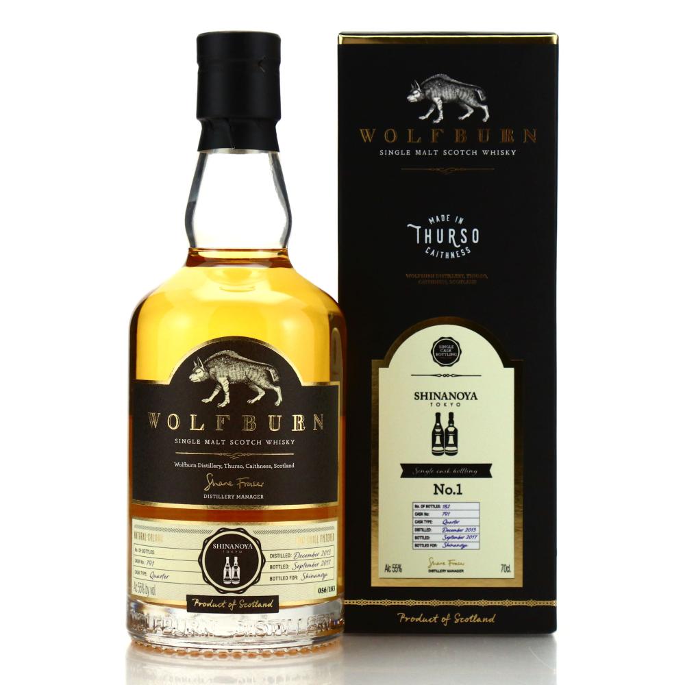 Wolfburn 2013 Single Cask #791 / Shinanoya