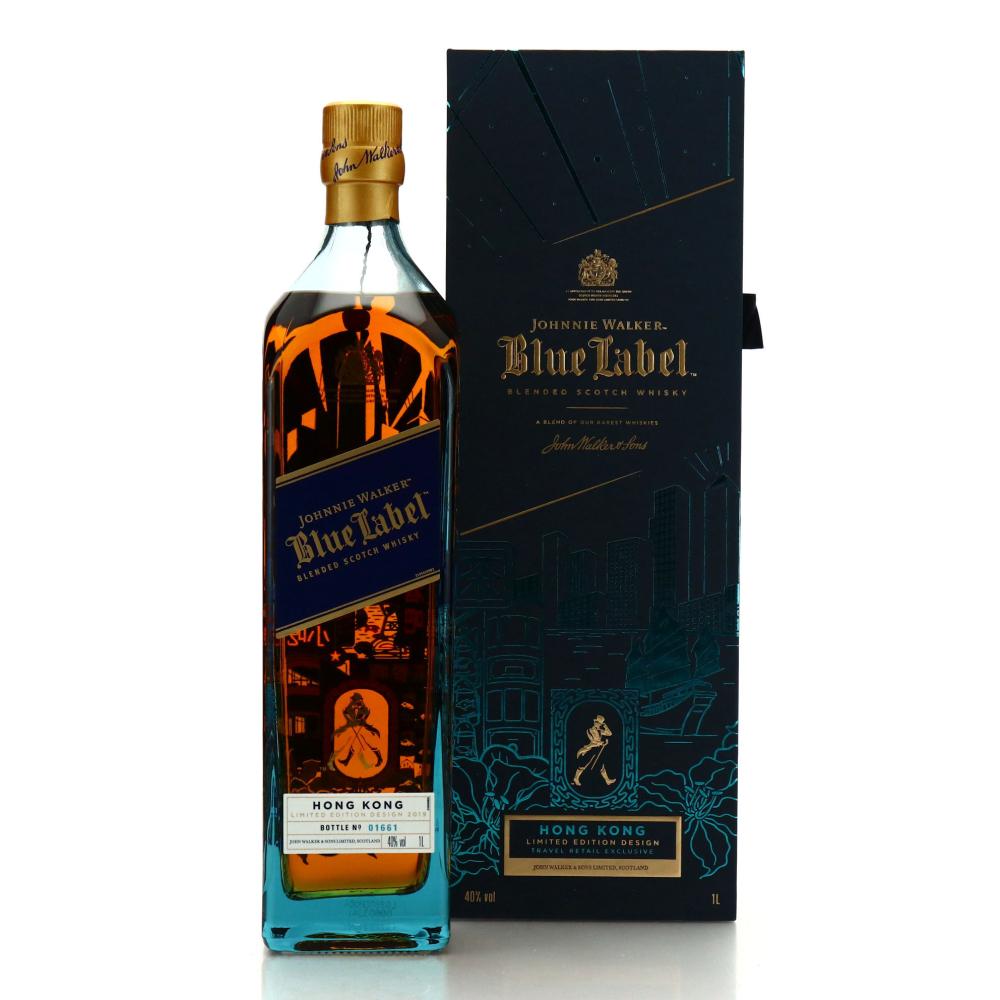 Johnnie Walker Blue Label Hong Kong Limited Edition 1 Litre