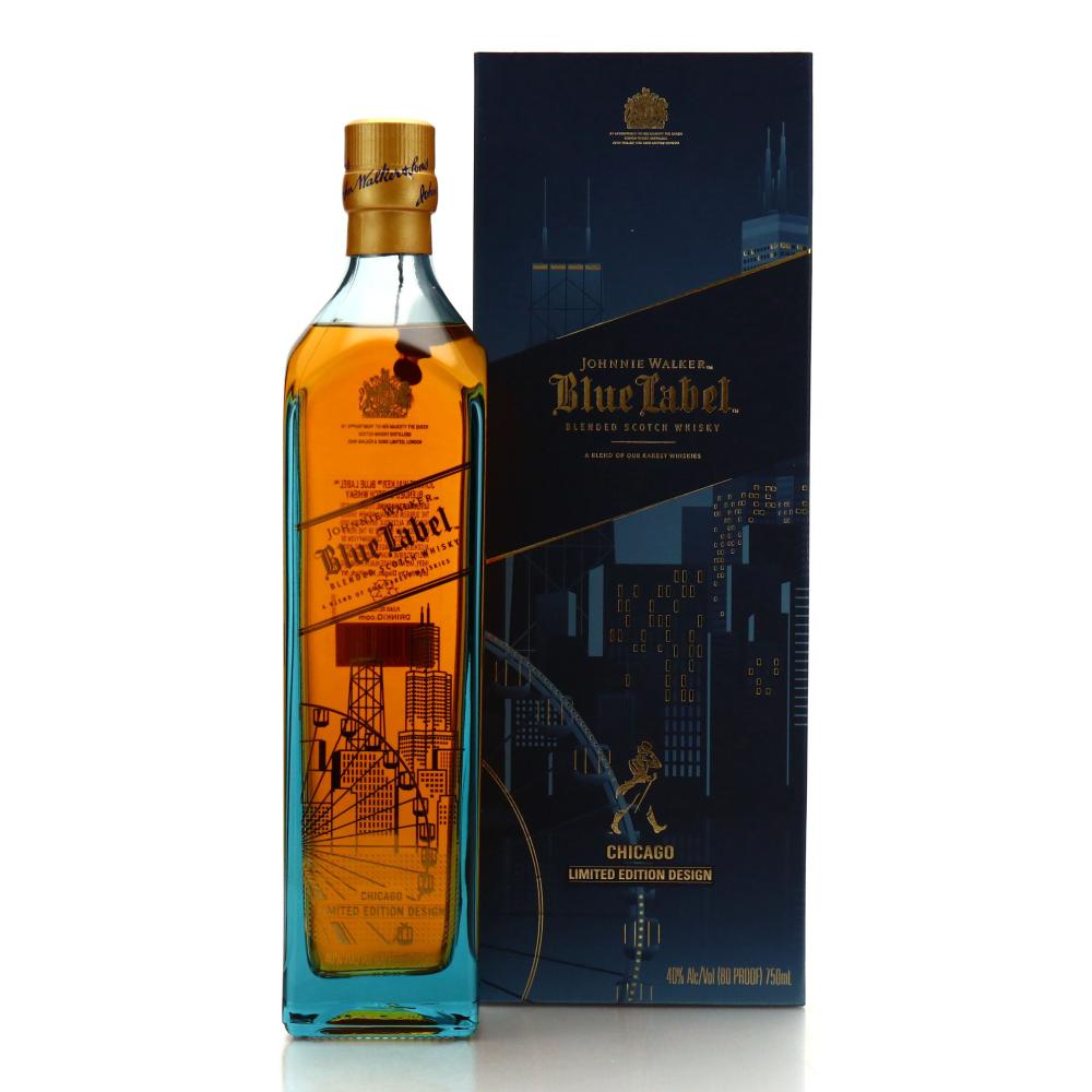 Johnnie Walker Blue Label Chicago Limited Edition 75cl / US Import