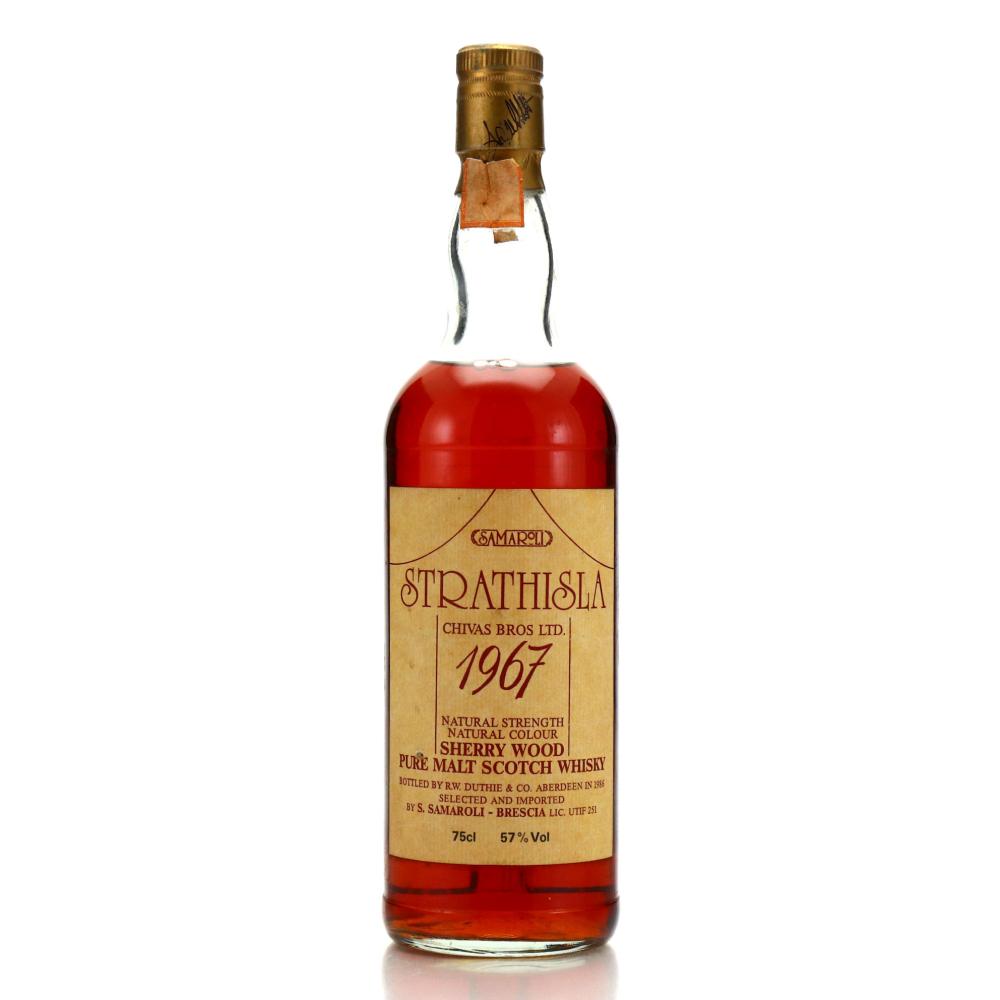 Strathisla 1967 Samaroli Sherry Wood / Signed by Silvano Samaroli