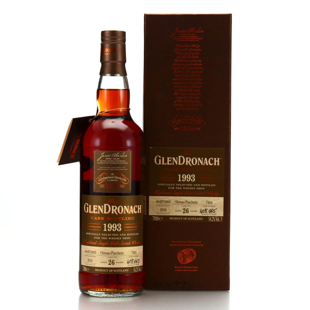 Glendronach 1993 Single Oloroso Cask 26 Year Old #7434 / TWS