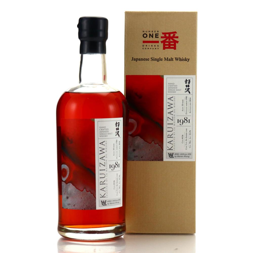 Karuizawa 1981 Single Sherry Cask 33 Year Old #136 / Artifices 009 by Warren Khong